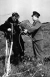 Getting free of the garment - just after the jump (T. Dulla, S. Ratajczak)